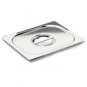 Image de Lacor Couvercle GN 1/9 en inox 17.6 x 10.8cm - Gastronorme