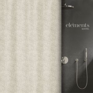 Spirella Elements by rideau de douche Polyester ILO 240x180cm Beige