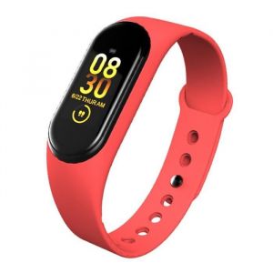 Montre Connectée Sport - CHANGM - Connect M4 - Rouge - Étanchéité 10 Atm - Podomètre