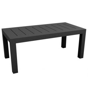 Vondom Jut Mesa 180 Table Rectangulaire Anthracite