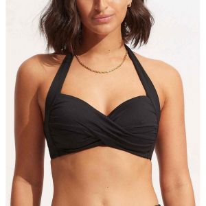 Seafolly Haut de maillot de bain tour de cou - Noir - Couleur Noir - Taille 46