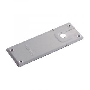 LCN Plaque de pivot 710.01 pour série 8610 finition inox - MUSTAD - 3050705064