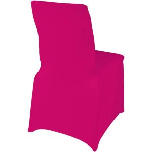 Ruedelafete HOUSSE de chaise intégrale en Spandex, Fuchsia