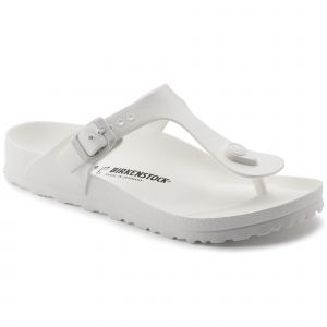 Birkenstock Gizeh, Tongs femme, Blanc, 36 EU (3.5 UK)