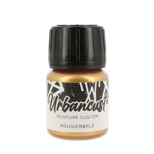 Image de Peinture Custom Cuir 30 ml Couleurs métalliques n°37 Argent