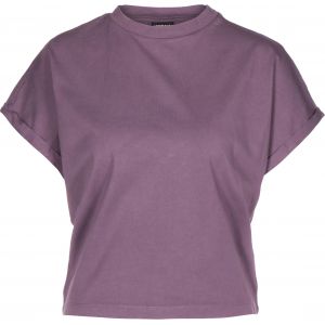 Urban classics Short Pigment Dye Cut On Sleeve, taille S, femme, violet