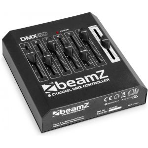 Image de Beamz DMX60 Contrôleur DMX lumière 6 canaux XLR