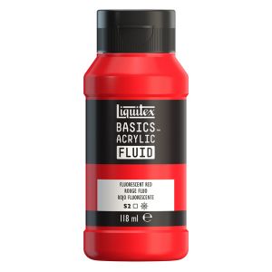 Image de Liquitex Basics Fluid, 118 ml, Rouge primaire