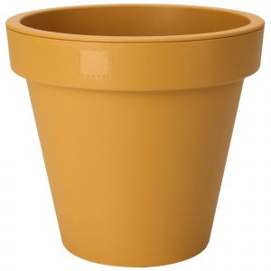 Progarden Pot De Fleurs Couleur Moutarde Plusieurs Diamètres