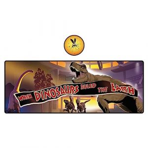 Fanattik Jurassic Park - Set Sous-Mains Jurassic Park & Sous-Verre Dinosaurs Limited Edition
