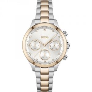 Hugo Boss Femme Analogique Quartz Montre avec Bracelet en Acier Inoxydable 1502564