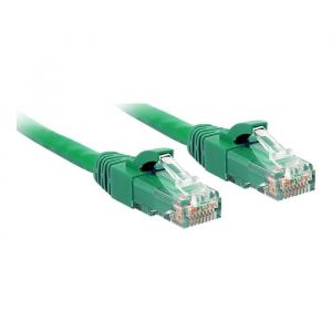 Lindy 48048 RJ45 Câble réseau, câble patch cat 6 u/utp 2.00 m vert avec cliquet dencastrement 1 pc(s) - vert