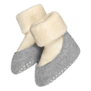 Image de Falke Baby Cosyshoe Bébés Chaussons Blanc 19-20