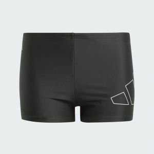 Adidas Maillot boxer de bain natation Garçon noir