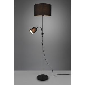 Reality Leuchten Lampadaire Reality Owen Noir, 2 lumières - - - Owen - Délai de livraison moyen: 6 à 10 jours ouvrés. Port gratuit France métropolitaine et Belgique dès 100 €.