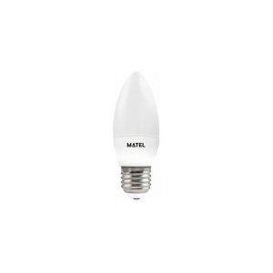 Ampoule Bougie Led Froide Matel 5w E27 (3 Intensités)