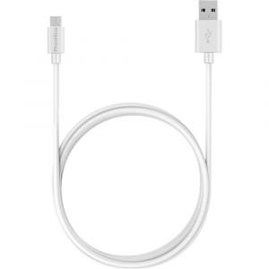 Phonillico Cable pour Huawei MediaPad T5 / MediaPad T3 / MediaPad M5 Lite / MatePad T8 - Cable chargeur micro usb Blanc 1 Metre ©