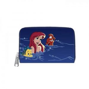 Funko Portefeuille Loungefly - La Petite Sirene - Feux D'artifice - Faux Cuir