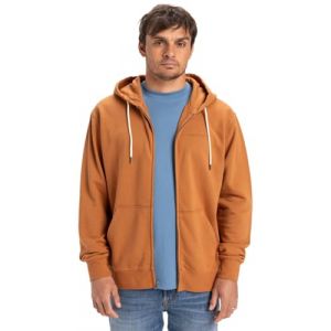 Quiksilver Salt Water - Sweat à capuche zippé pour Homme Marron - Taille XXL