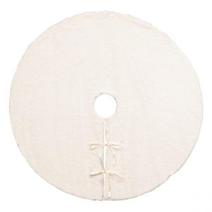 Tapis Sapin Fourrure Crème