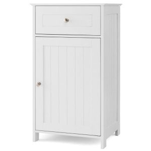 Coast - Armoire de toilette avec tiroir, blanc - 68 x 45 x 33 cm