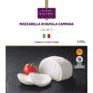 Monoprix gourmet Mozzarella Di Bufala Campana AOP