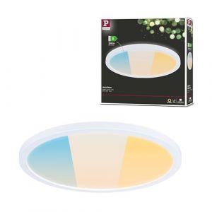 Paulmann 71275 Panneau LED Atria Shine IP44 rond 298mm 14,8W 2250lm 3000-6500K Blanc