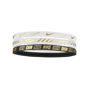 Nike Headbands 3.0 X3 Casquettes / bandeaux Blanc - Taille TU