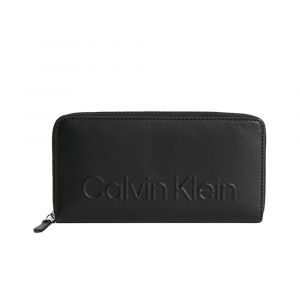 Image de Calvin Klein Portefeuille Femme Set Za Wallet Lg Grand Modèle, Noir Bla, Taille Standard