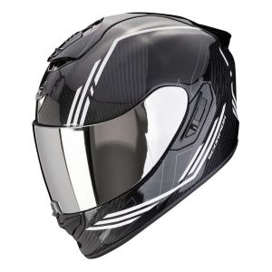 Scorpion Exo Casque intégral 1400 Evo 2 Carbon Air Reika noir/blanc-