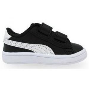 Puma Smash V2 L V Inf, Baskets Basses Mixte Enfant, Noir Black White), 20 EU