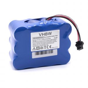 Image de Vhbw NiMH batterie 1500mAh (14.4V) pour robot aspirateur Cleanna XR210, XR210A, XR210B, XR210C, XR210D, XR210E, XR210F, XR510A