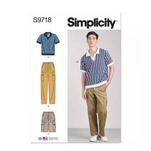 Simplicity Patron 9718 - Haut en tricot du 32 au 54 FR -