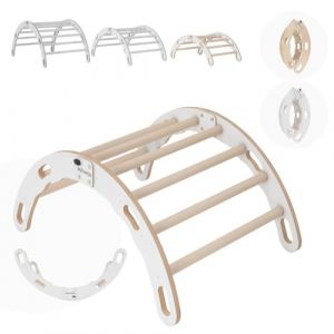 Bascule + arche montessori 2-en-1 enfant