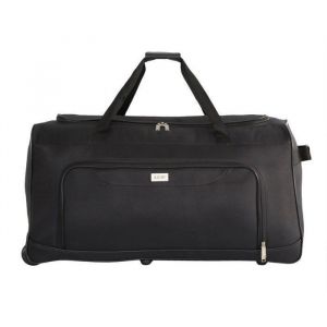 Alistair "Black" - Sac de Voyage à roulettes – Grande Taille 77 cm - Marque Française - Garantie 2 Ans en France
