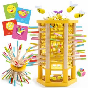 Nene Toys BeeFallJouet Montessori 4-en-1 pour Enfants de 3 à 9 Ans