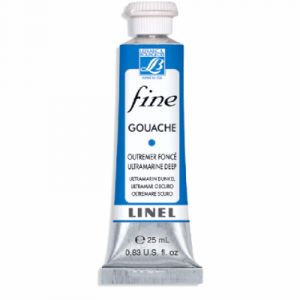 Lefranc & bourgeois Gouache Linel 120ml Outremer foncé