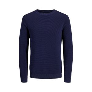 Image de Jack & Jones Chandails Liam Knit Crew Neck - Maritime Blue - XS