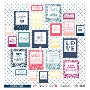 Florilèges Design Papier imprimé Liberty 5 30.5 x 30.5 cm