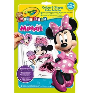 Crayola Album de coloriage et d'autocollants Minnie