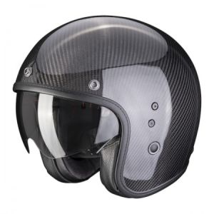 Scorpion Casque Belfast Evo Carbon Solid Noir Brillant - Taille XL
