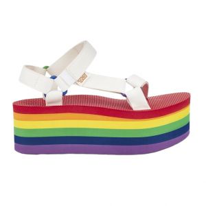 Teva Sandales plateformes femme Universal Stripe