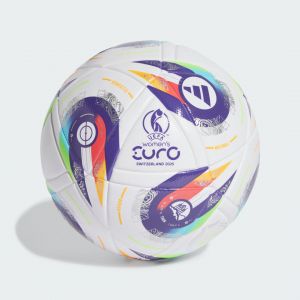 Adidas Ballon Konektis League Women's EURO 2025 - Blanc/Violet/Lucid Lemon, pointure Ball SZ. 4 - ['Blanc'] - Taille Ball SZ. 4