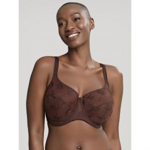 Soutien-gorge Balconnet Armatures - Marron