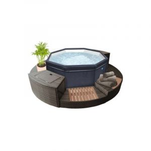 NetSpa Spa gonflable - Spa Octopus + mobilier de