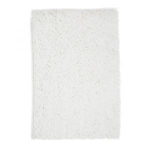 Today Tapis de bain MECHE Blanc - Taille 50x80 cm