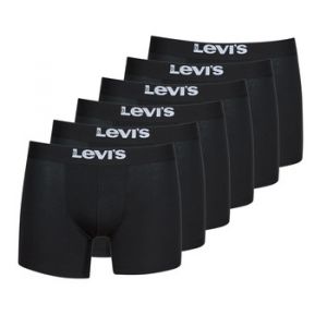 Levi's Boxers SOLID BASIC BRIEF PACK X6 - Couleur S,M,L - Taille Noir