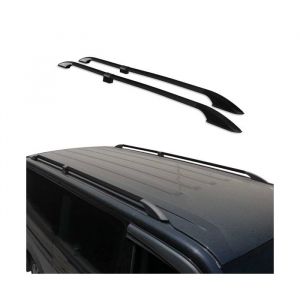 Omac Barres de toit longitudinales pour VW Caddy Maxi 2020-2025 L2 Long Alu Noir