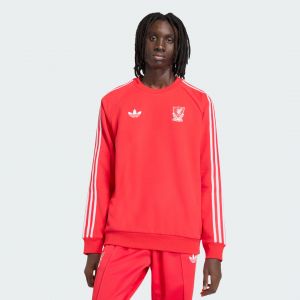 Adidas Liverpool Sweat Og - Ruby Pur, pointure Medium - ['Rouge'] - Taille Medium