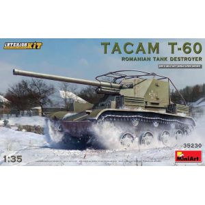 Image de Mini Art Maquette Char Tacam T-60 Romanian Tank Destroyer. Interior Kit